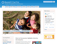 Tablet Screenshot of eugenebahai.com